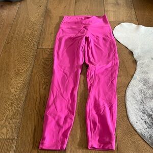 Lululemon Leggings, Size 4, Sonic Pink